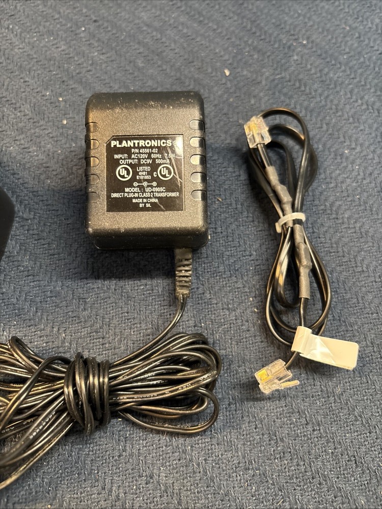 Plantronics CS50 Wireless Office Headset System Hands Free Calling