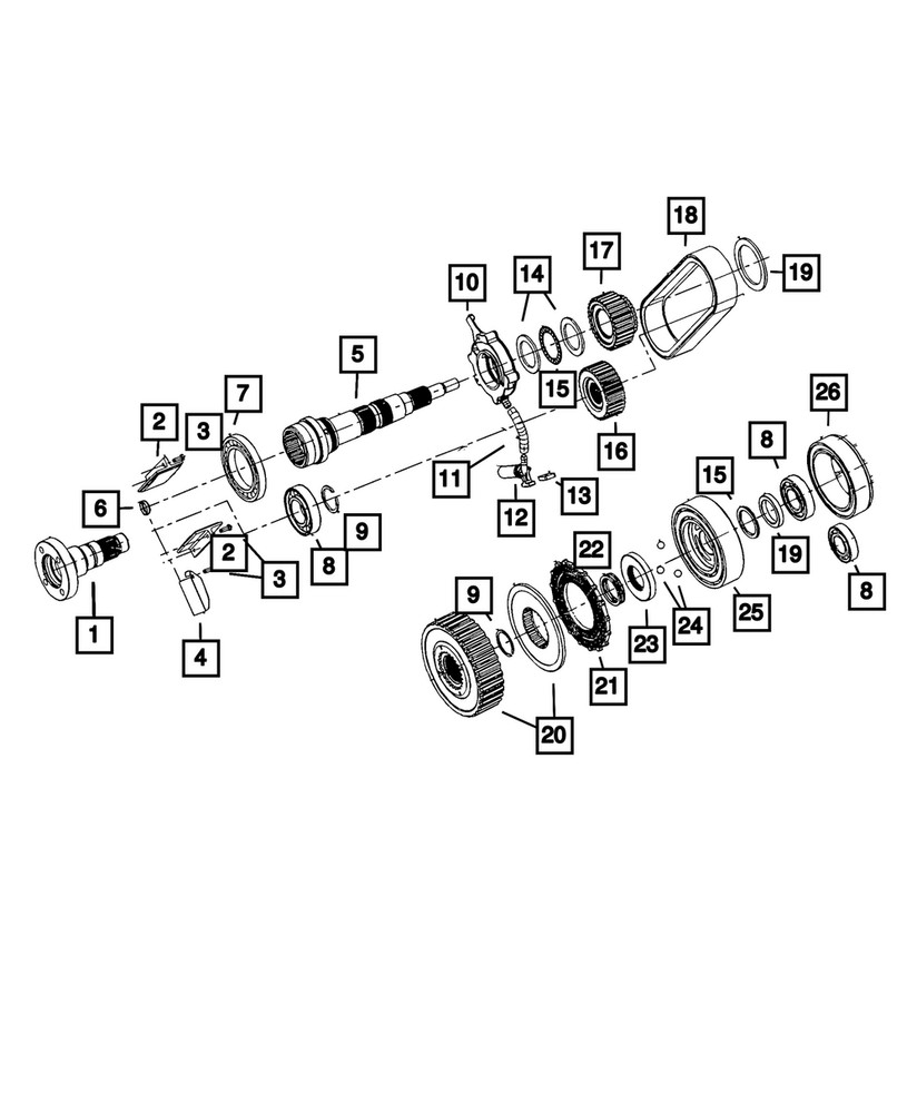 Genuine Mopar Cam 68055328AA