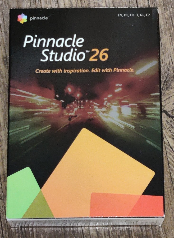Pinnacle Studio 26 Create with inspiration Edit With Pinnacle Software