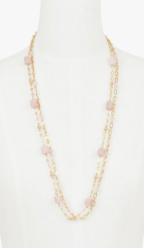 TALBOTS STONE LAYERING NECKLACE