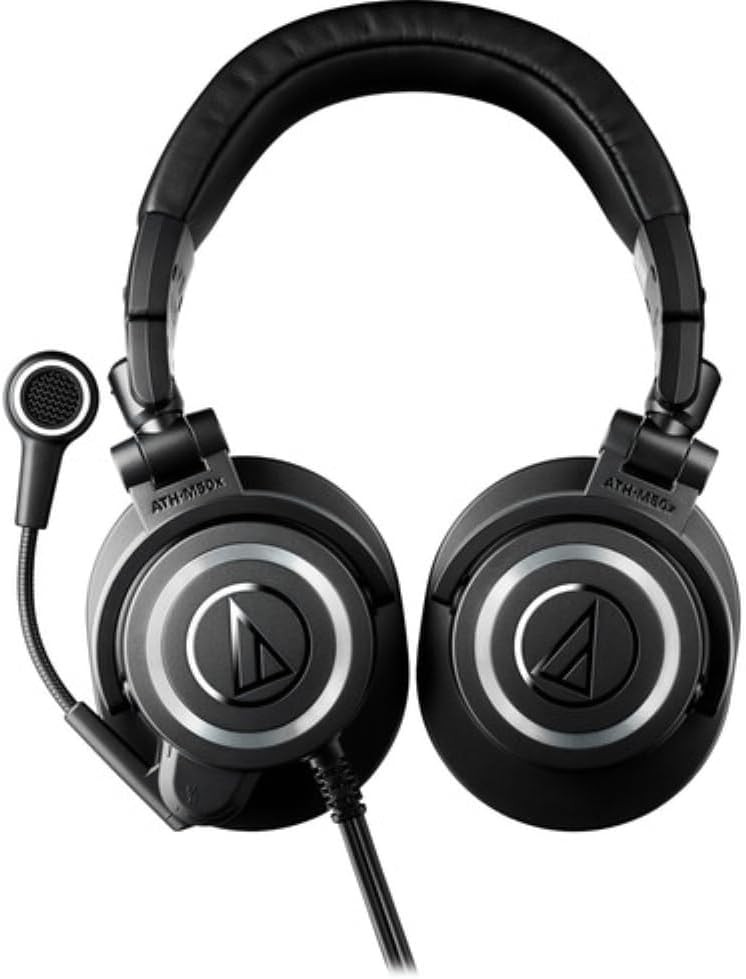 Audio-Technica ATH-M50xSTS-USB StreamSet Streaming Headset - Black