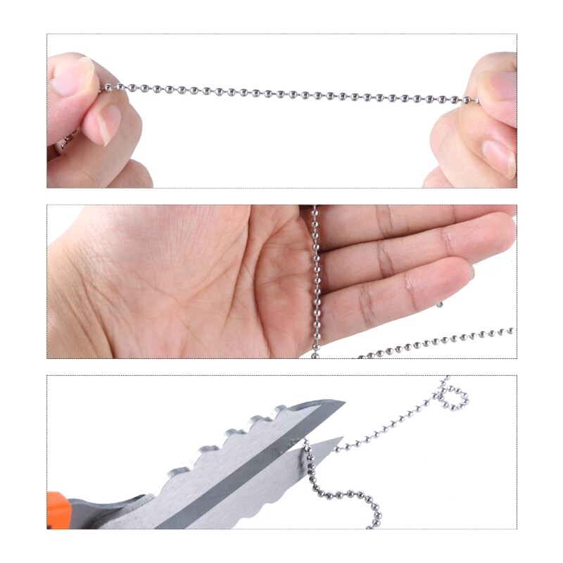 2 Pack/set Switches Chain Extender Pull Chain String Extension 1 Meter Length