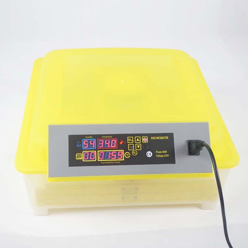 Bird Egg Incubator Poultry Hatcher Breeder Automatic Egg Turning 48 eggs