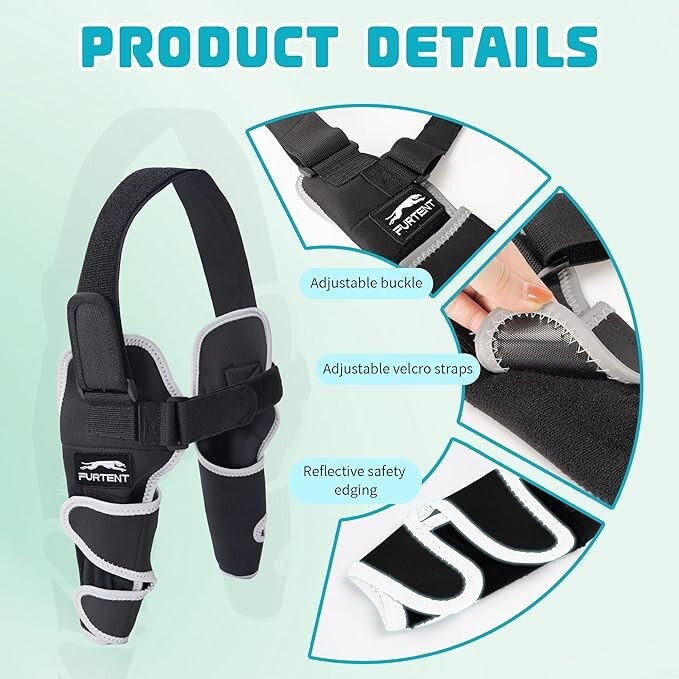 Dog Elbow Protector for Pets Elbow Dysplasia, Shoulder Dislocation - LARGE