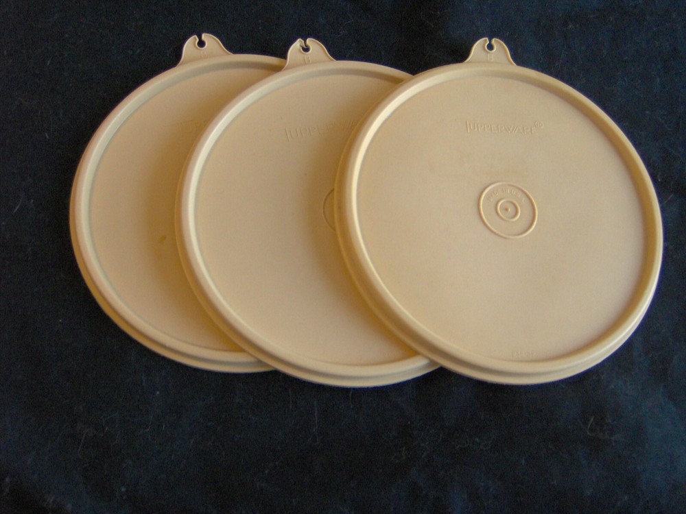 TUPPERWARE ROUND "B" LID SEAL # 238 TAN Light Brown