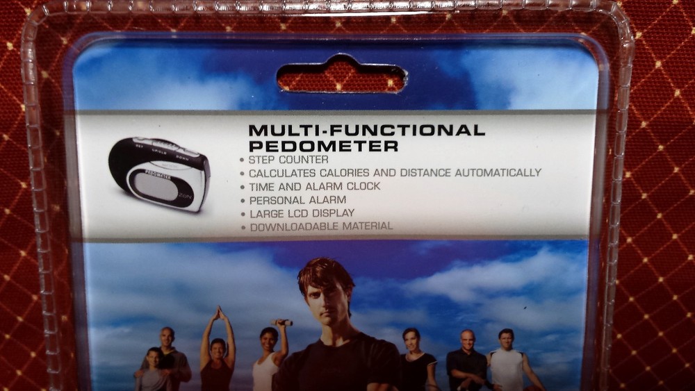 ZON MULTI-FUNCTIONAL PEDOMETER -- NEW IN PACKAGE