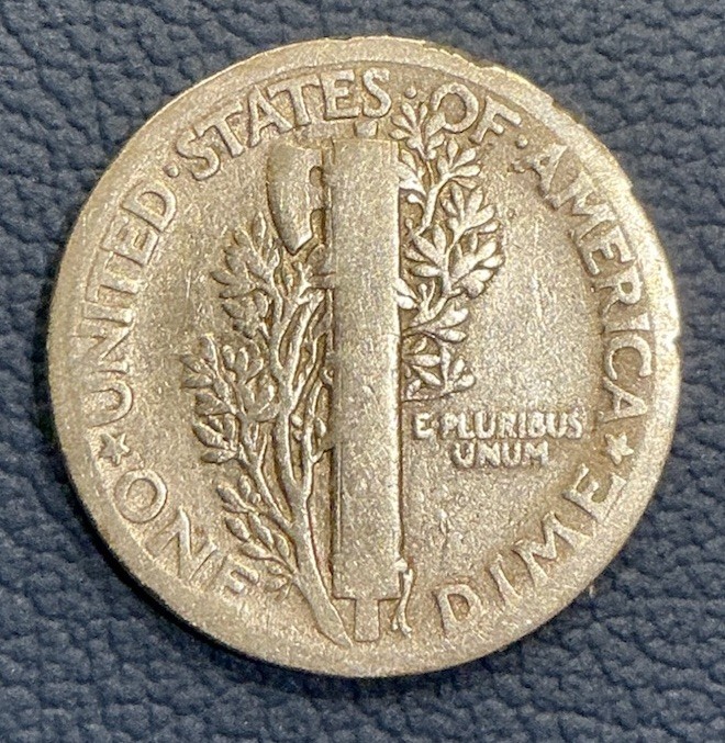 1923 10C Mercury Dime - 90% Silver Dime