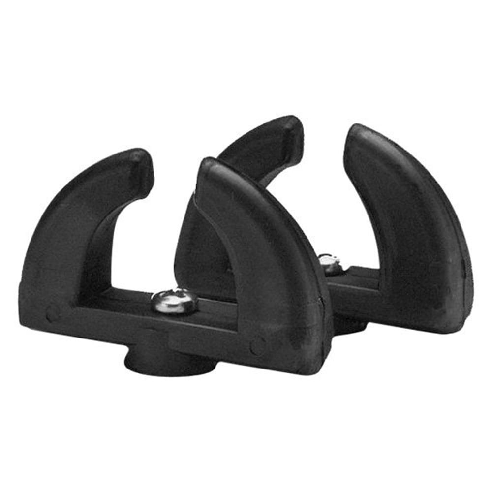 2pc Bare Black Thermoplastic Boat Windshield Latch