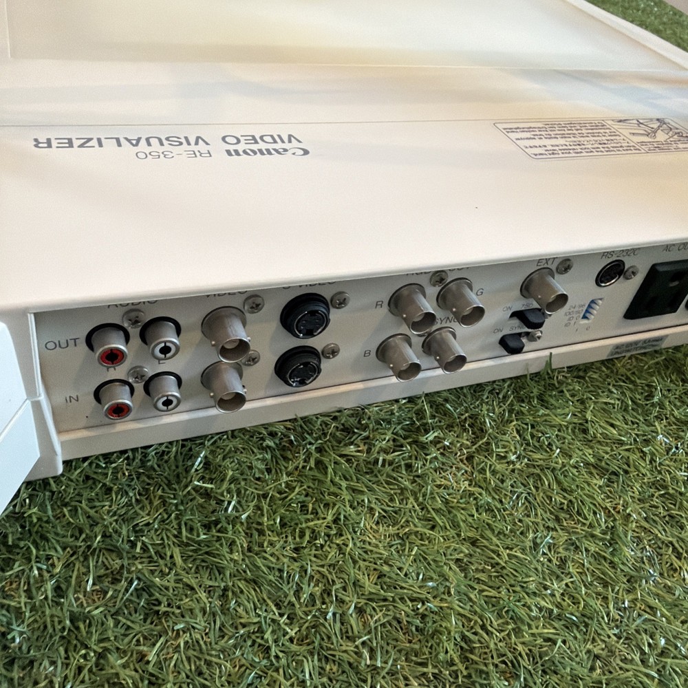 Canon RE-350 Video Visualizer Tested Working