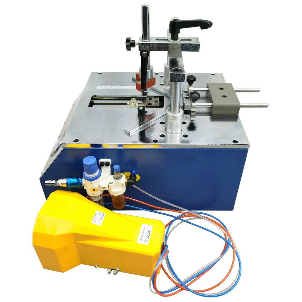 Desktop Pneumatic Angle Nailing Machine Wood Frame Decoration Nailing Machine
