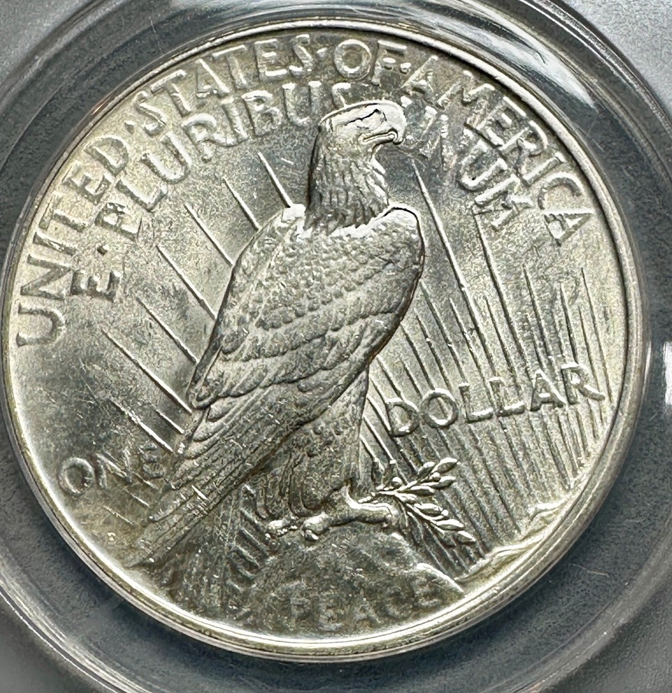 1926-D PEACE DOLLAR ANACS MS61 BETTER DATE