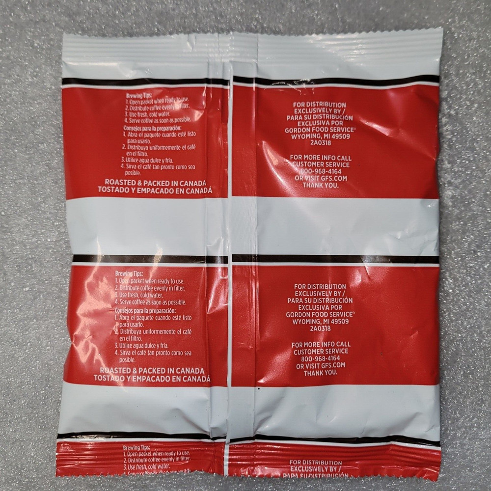 (22-Pkg) Regular Blend Coffee Light Roast Premeasured Coffee Pack 1.1oz (20E)