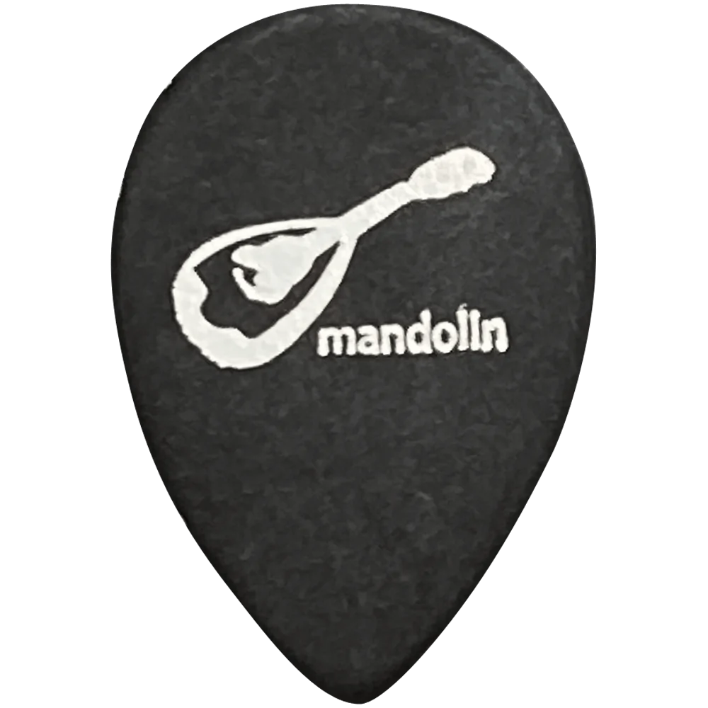 Pickboy PBMBLP Black Cellulose Mandolin Picks, .80mm, 10-pack