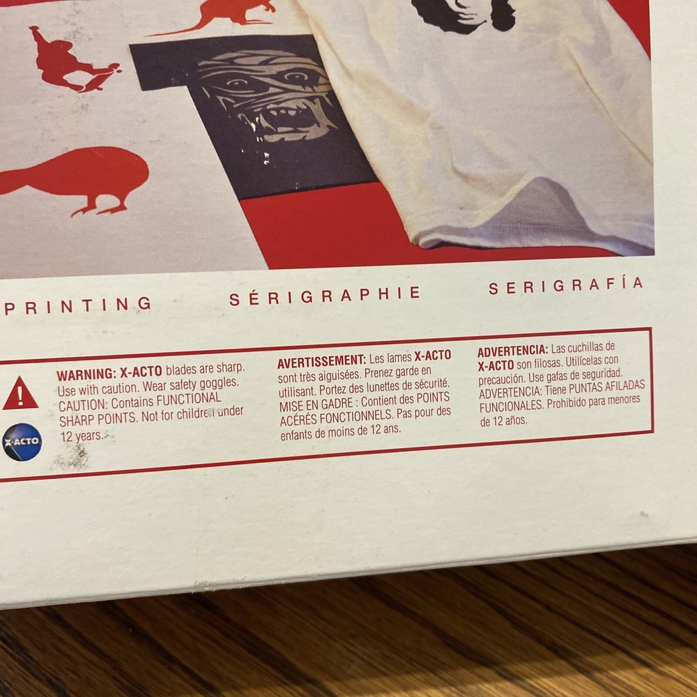 Speedball Basic Fabric Screen Printing Super Value Kit New