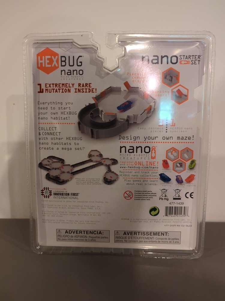 HexBug Hex Bug Nano 1 Extremely Rare Mutation 2010 New In Box!