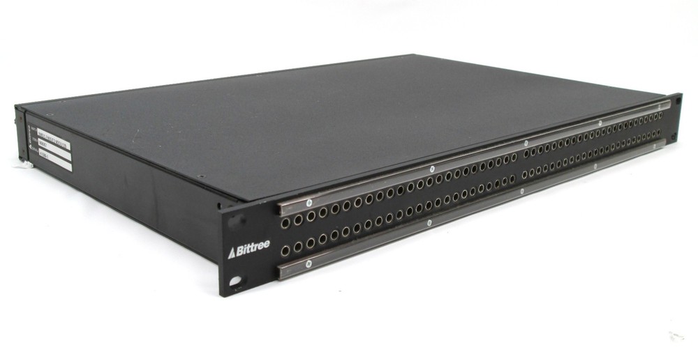 Bittree B96DC-FNLSS/E3 96-Point TT-Audio Bantam Patchbay Patch Bay Panel