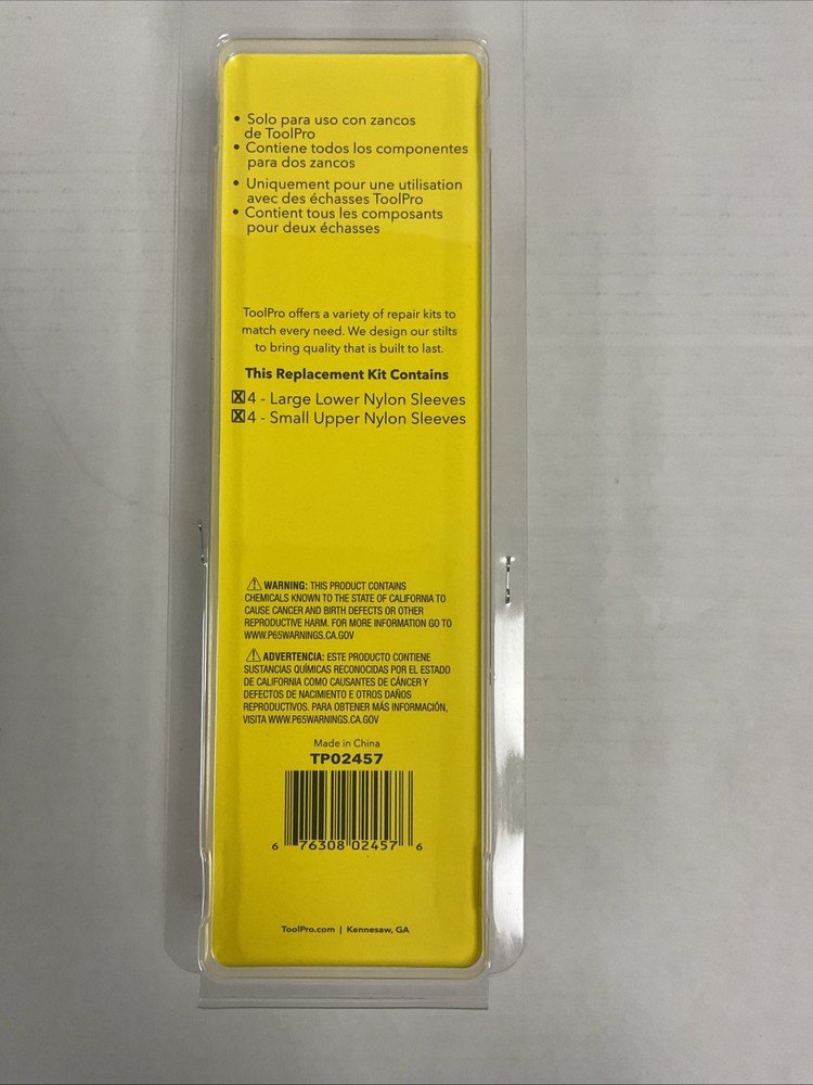 Toolpro Replacement Kit for Stilts - Compatible with All Toolpro Stilts, Easy On