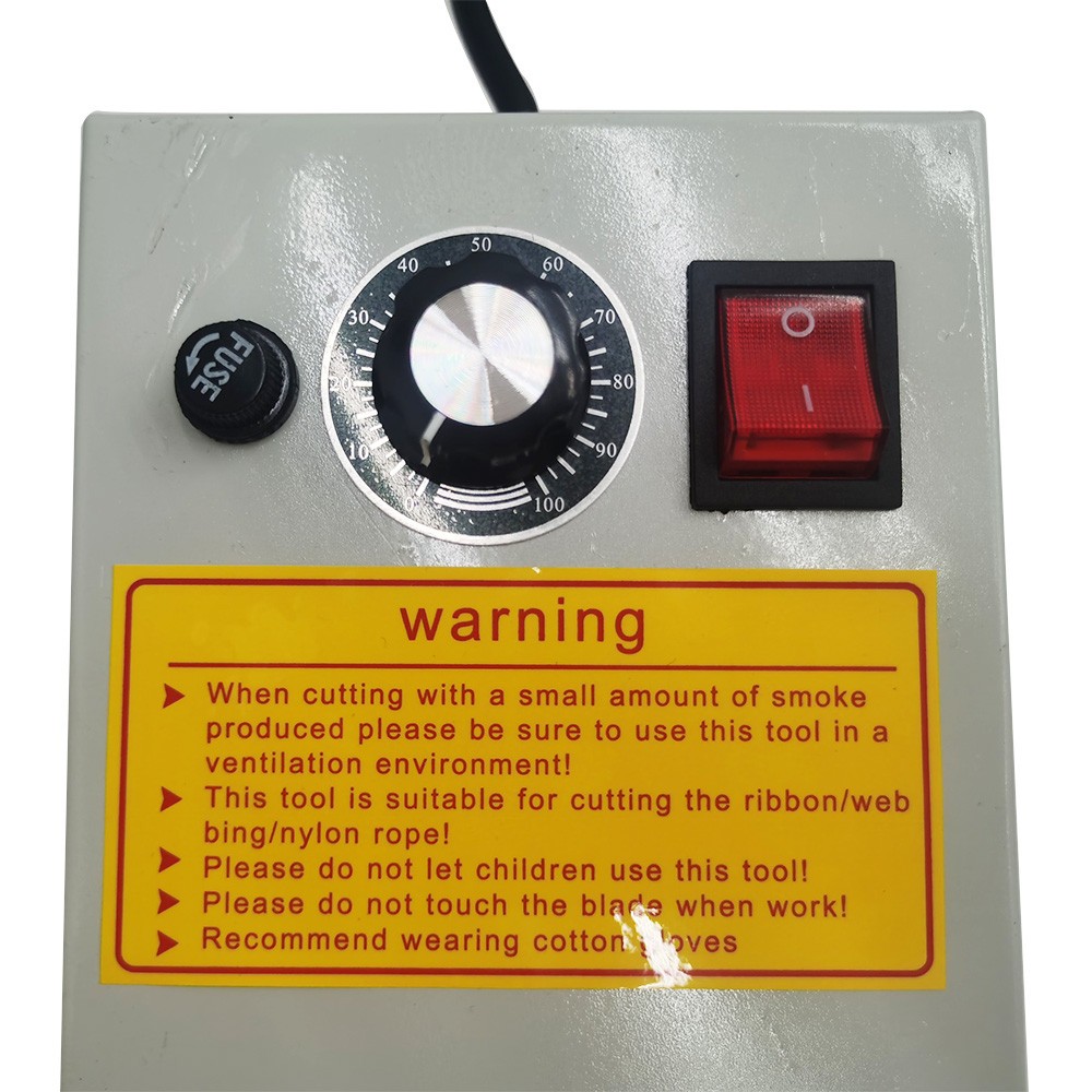 Electric Hot Melt Kinfe Cutting Machine Side Cutting Type Temperature Adjustable