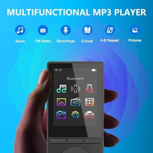 Bluetooth MP3 Player 64GB with Screen