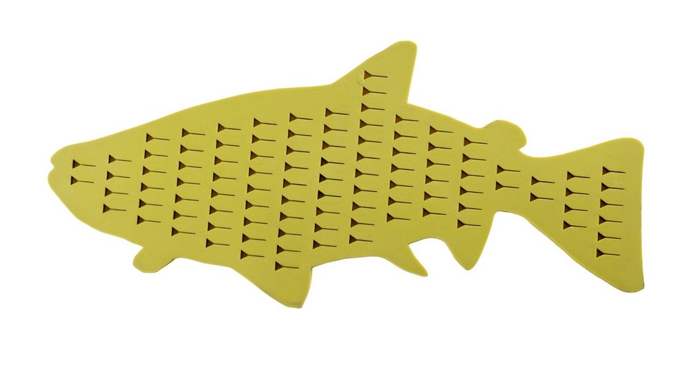 Silicon "Trout-Shaped" Boat Patch