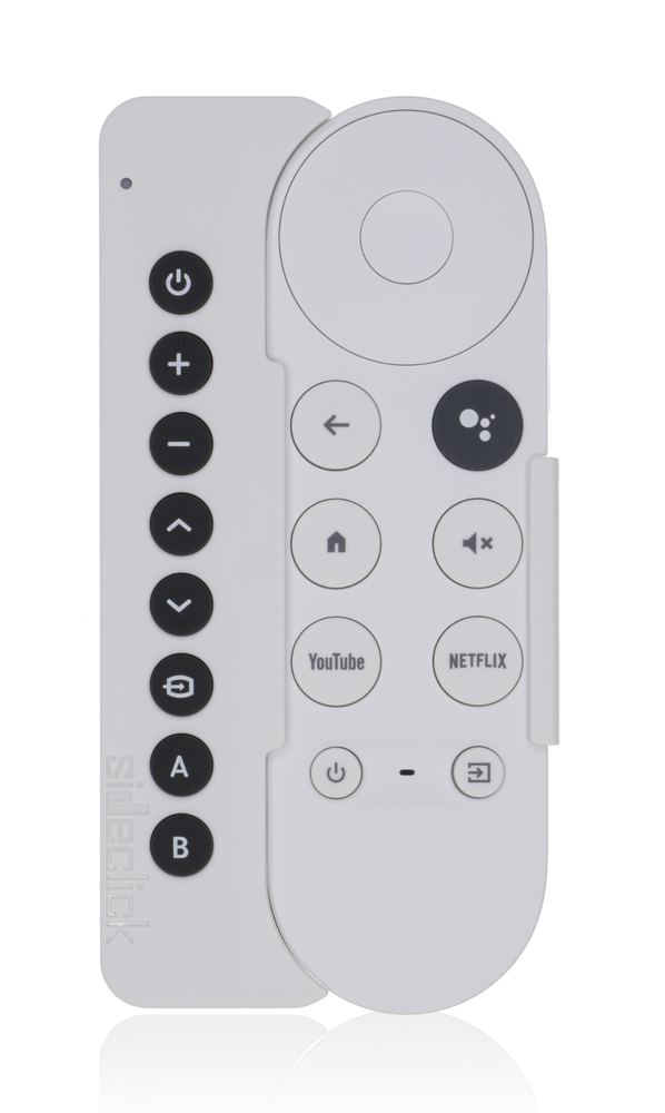 SIDECLICK Remote Control Attachment for CHROMECAST w/ GOOGLE TV