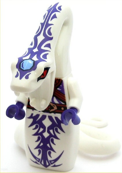 LEGO Ninjago Minifigure Pythor White (Genuine)