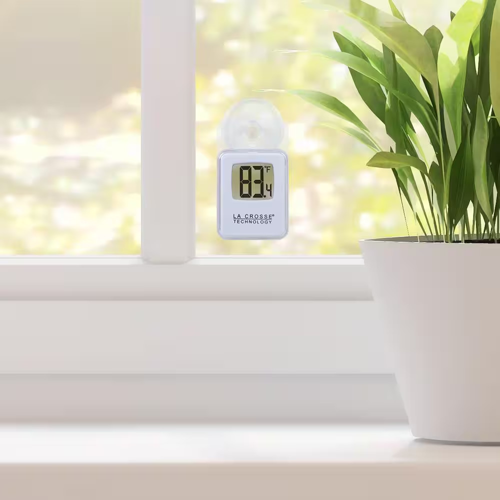 Digital Outdoor Window Instant-Read Thermometer