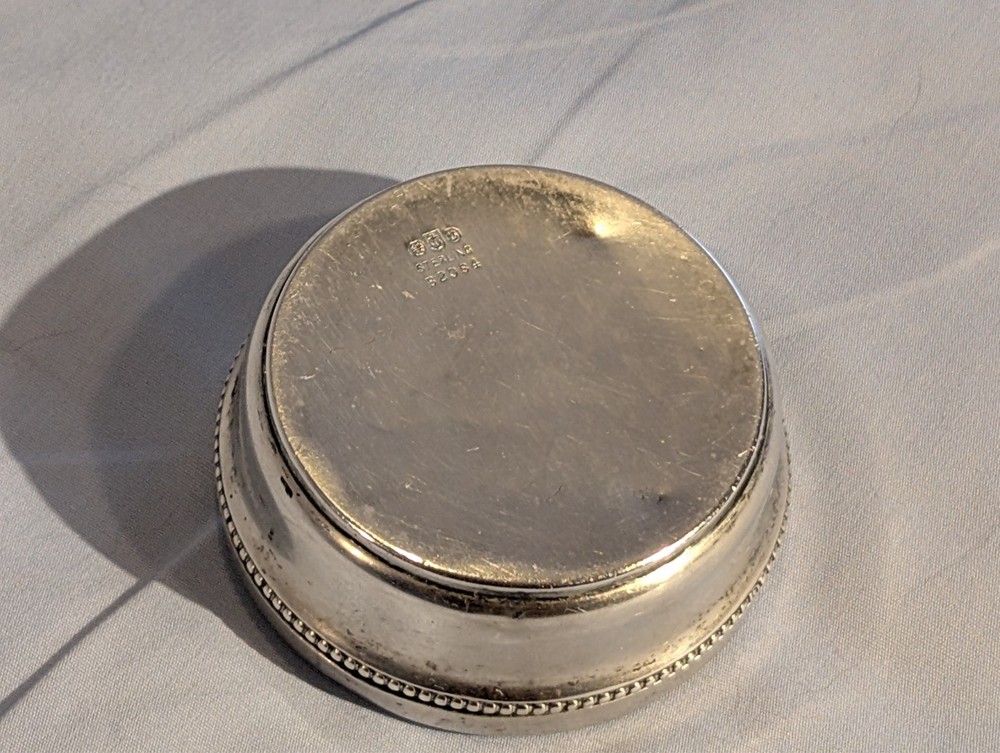 Gorham Sterling Silver box, monogrammed