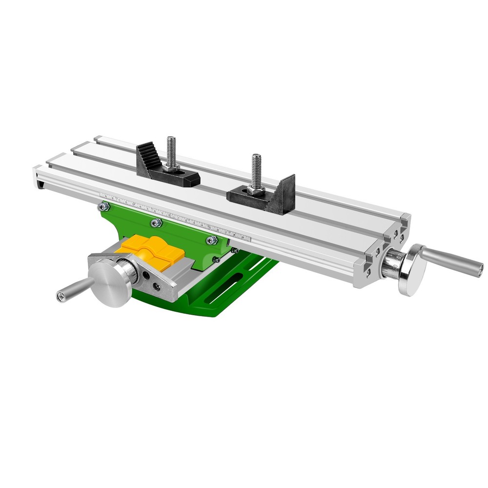 Upgraded Mini Multifunction Cross Slide Table Milling Working Drilling Bench