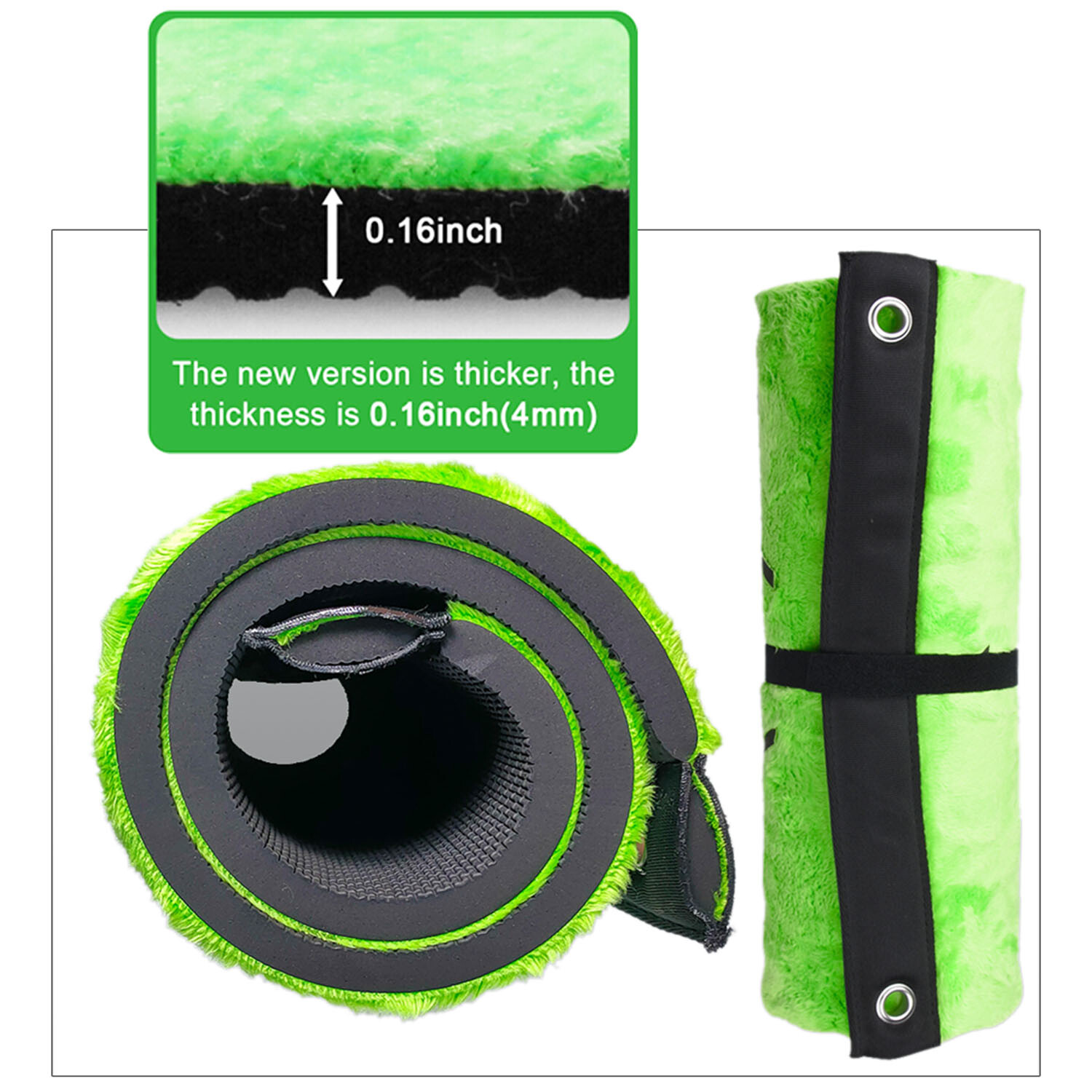 Velvet Golf Training Mat Swing Detection Practice Training Hitting Aid Game Pad