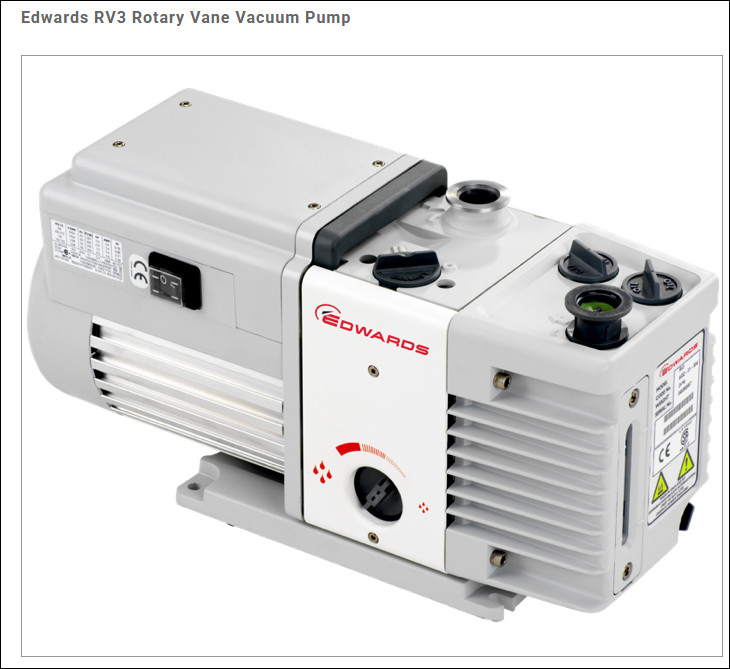 Edwards RV3 Rotary Vane Vacuum Pump