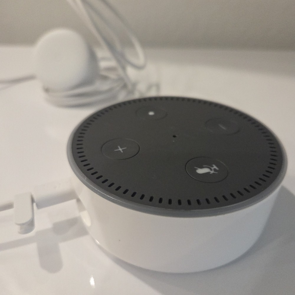 Amazon Echo Dot 2nd Generation Smart Speaker White - Not Tested