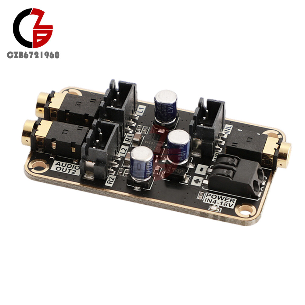 Audio Isolation Noise Reduction Module DSP Common Ground Amplifier Board DC4-18V
