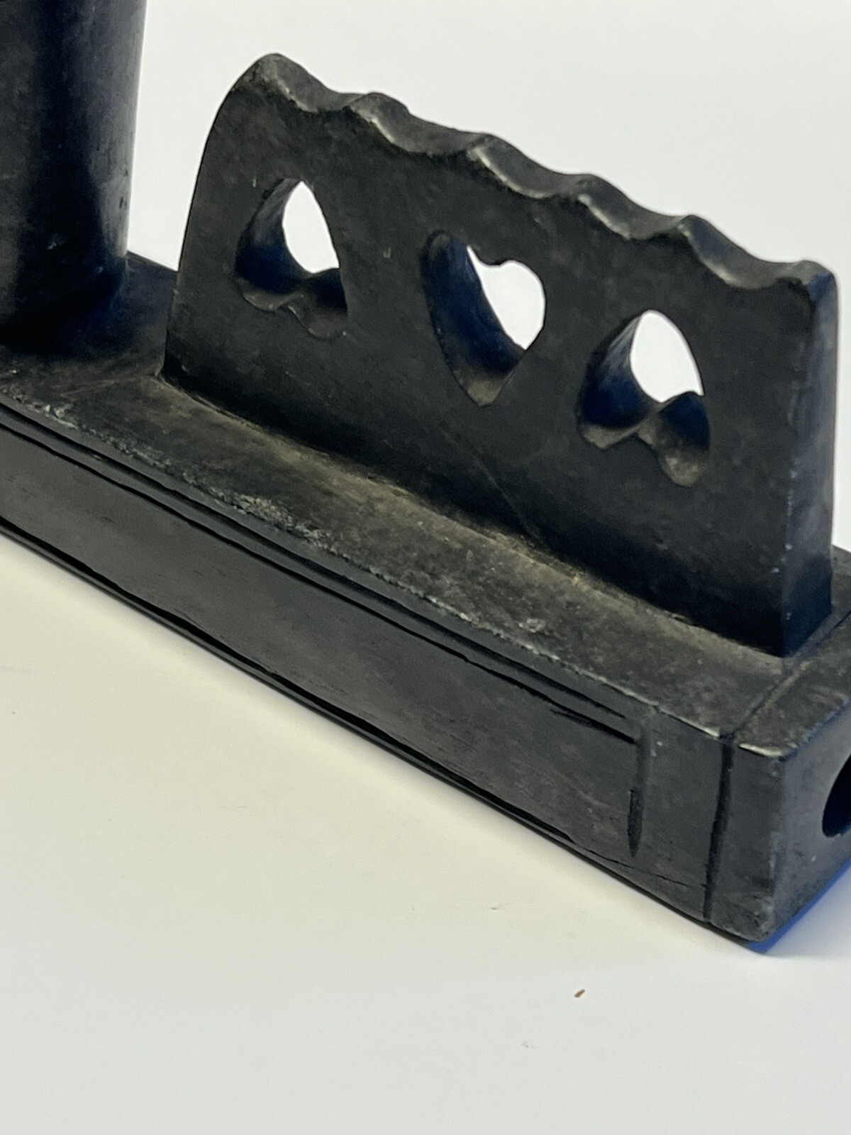 Antique Original Native American Indian Train Smoking Pipe; Late 1800's