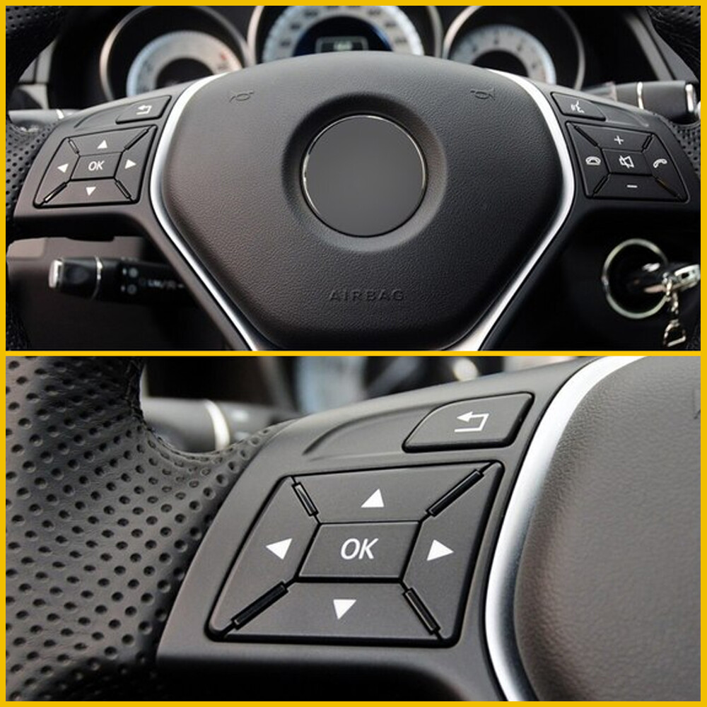12x Steering Wheel Switch Button For Mercedes E C G Class C200 E250 E350 GLK250