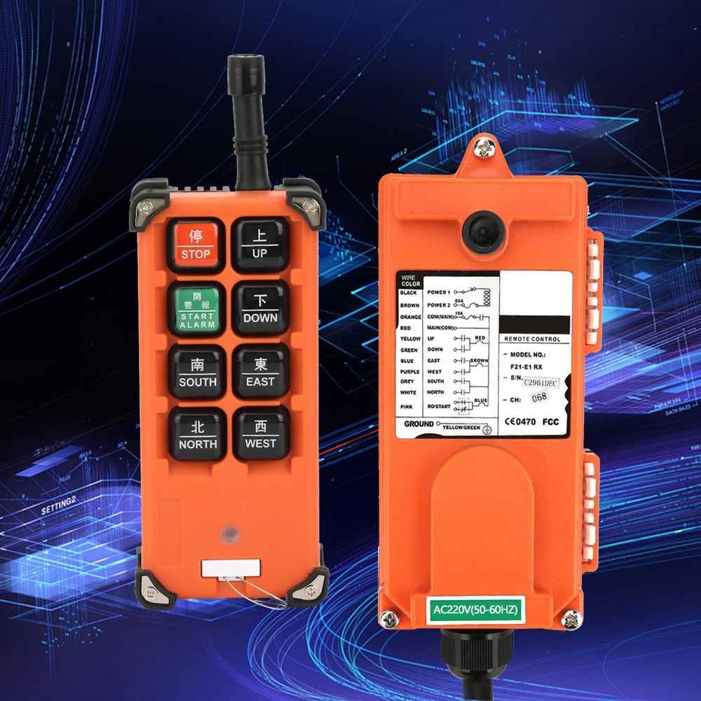 Wireless F21‑E1B Industrial Remote Control Transmitter NEW↑