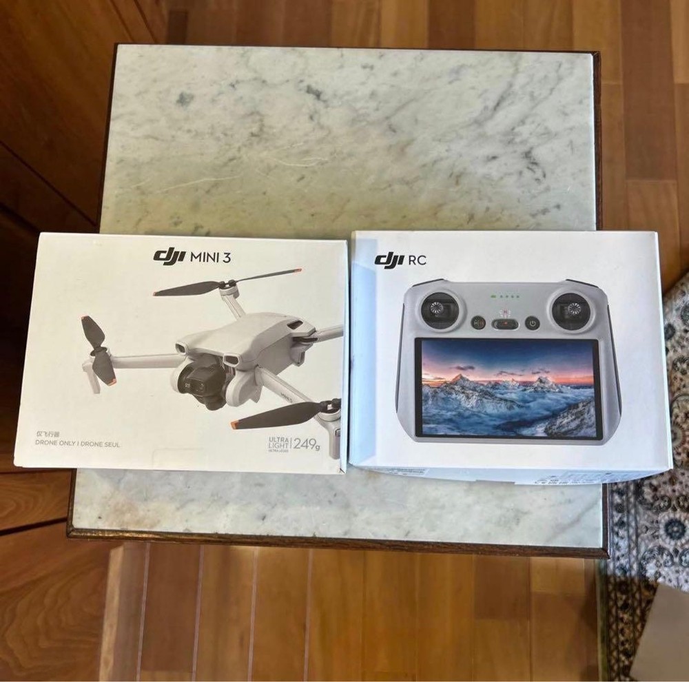 Dji Mini 3 Drone With Rc Remote Controller Compact Lightweight Gps Camera