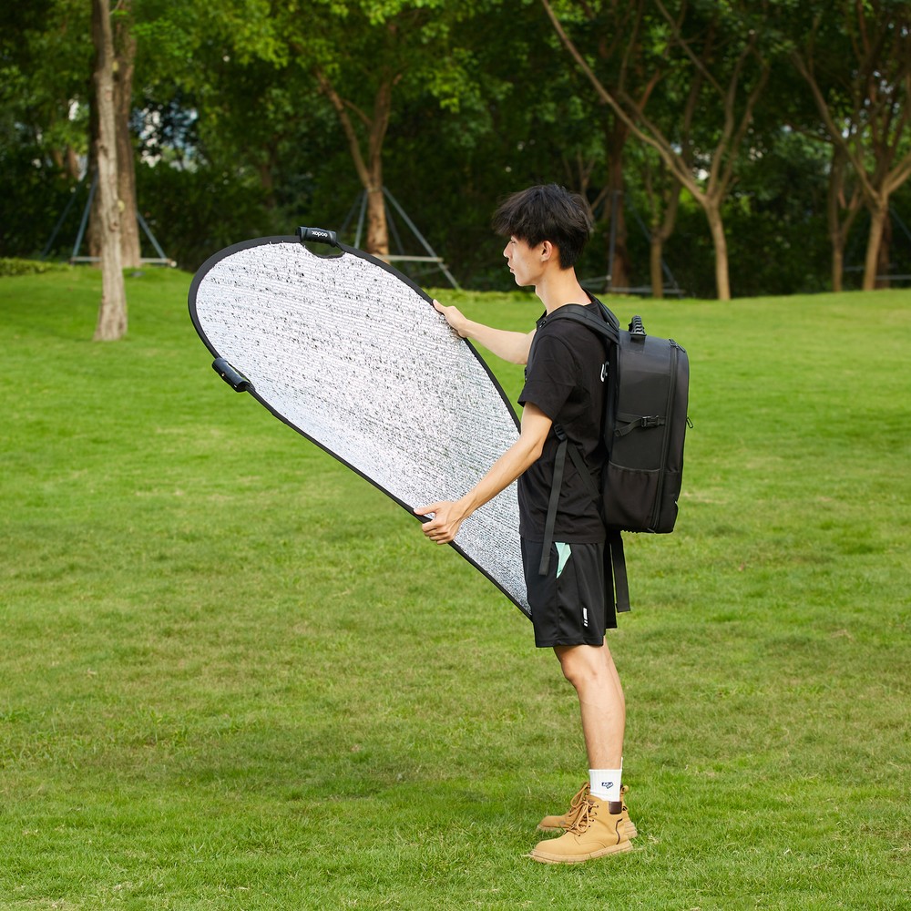 US Godox 55CM W-RFT55 Collapsible Windproof Reflector Portable Diffuser Disc