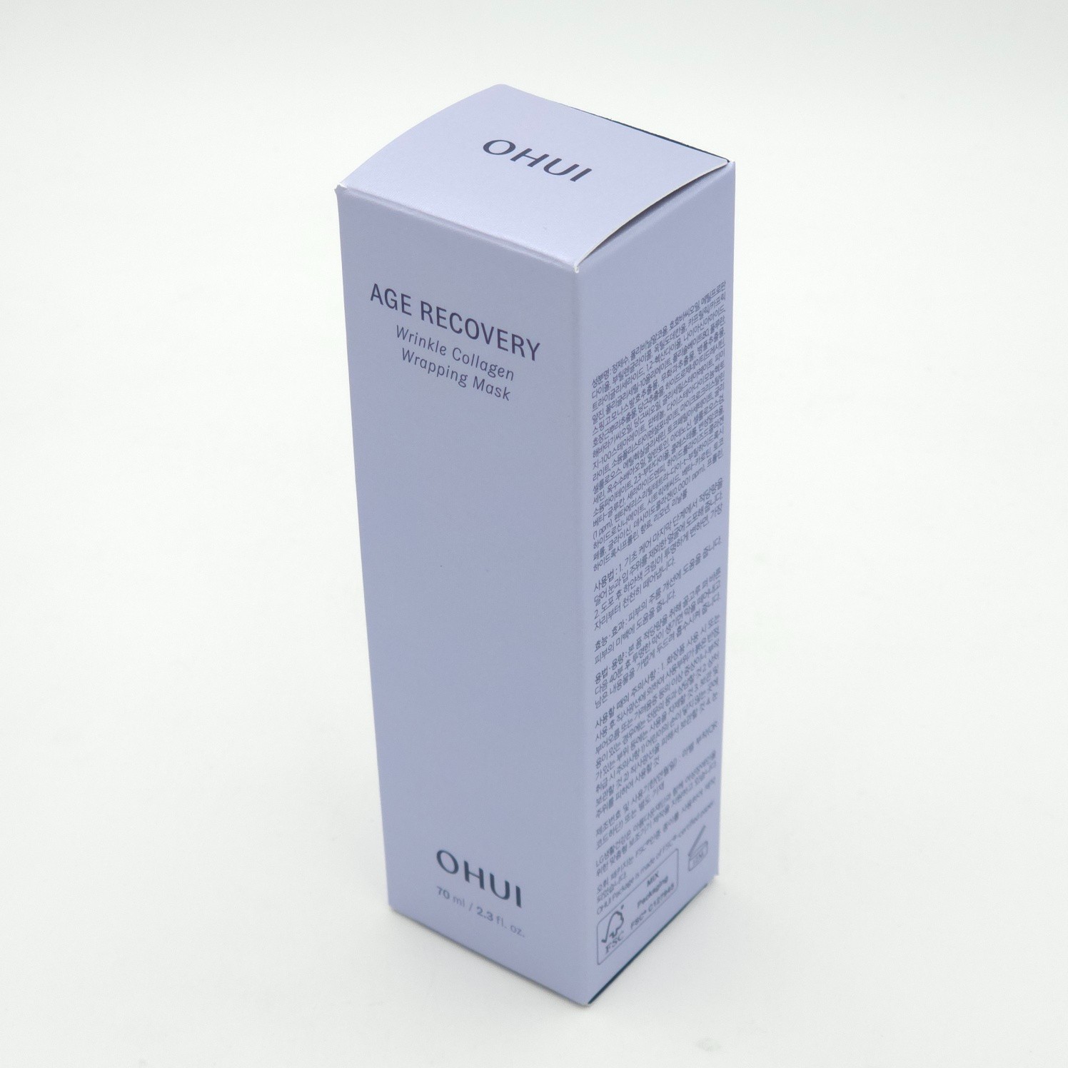 O HUI Age Recovery Wrinkle Collagen Wrapping Mask 70ml Elasticity K-Beauty