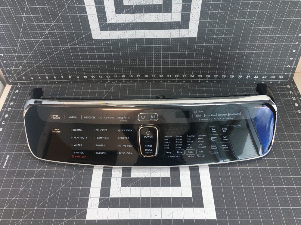 Samsung Washer Control Panel & User Interface Board P# DC97-20059A DC92-01988A