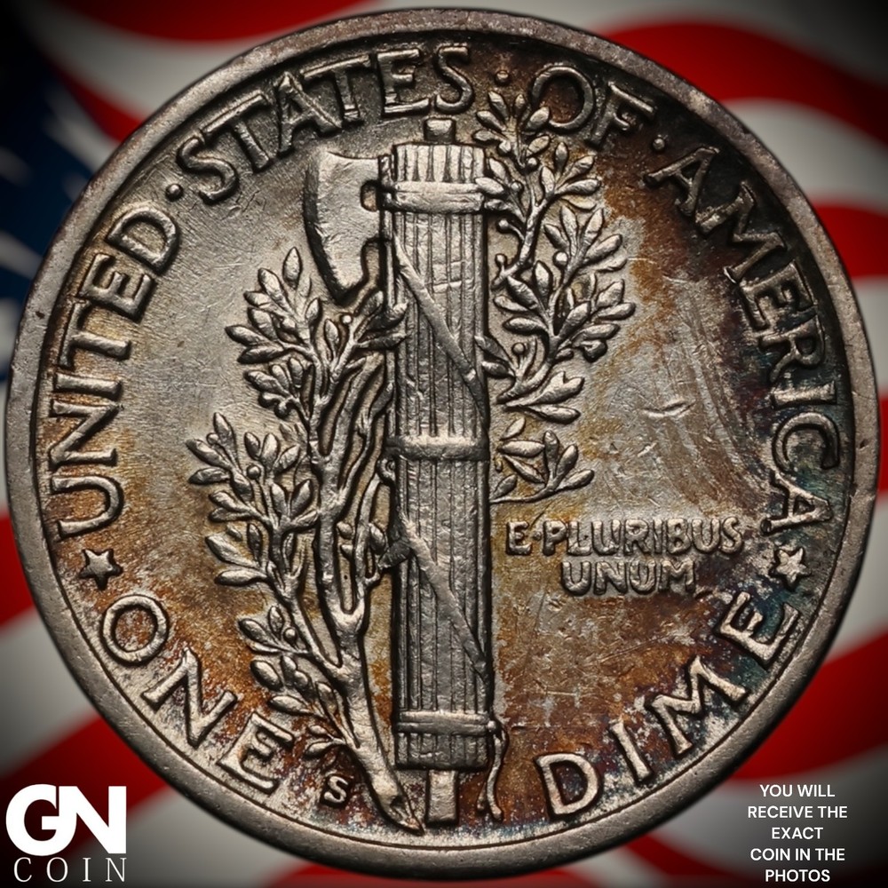 1931 S Mercury Dime A4860