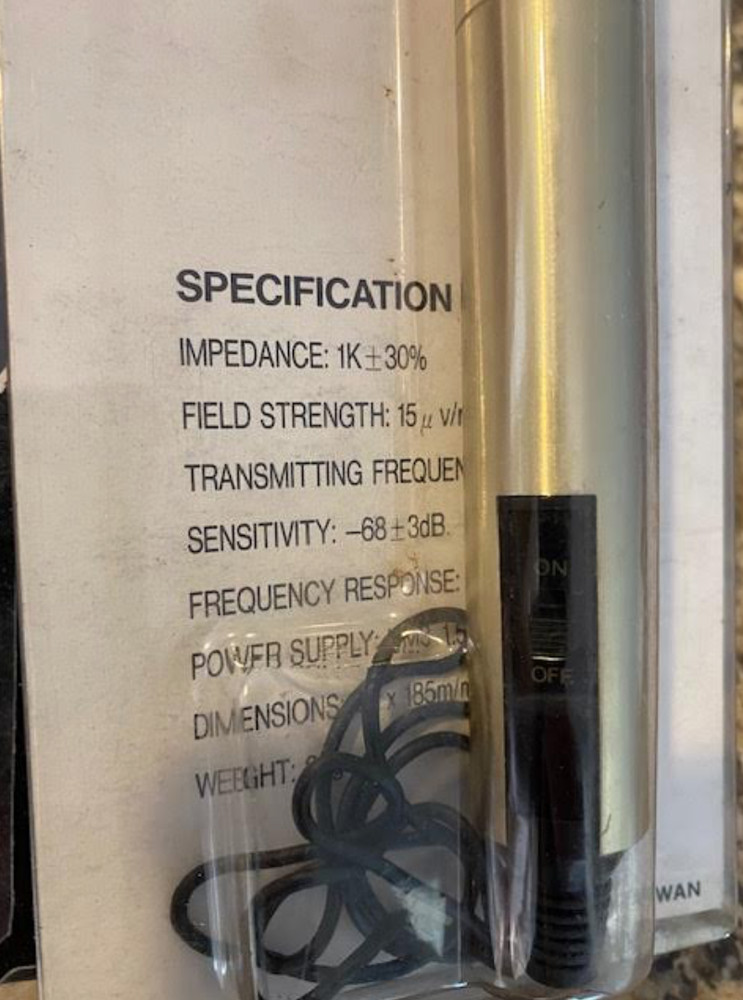 Spacetech High Grade Wireless Microphone Model M-2