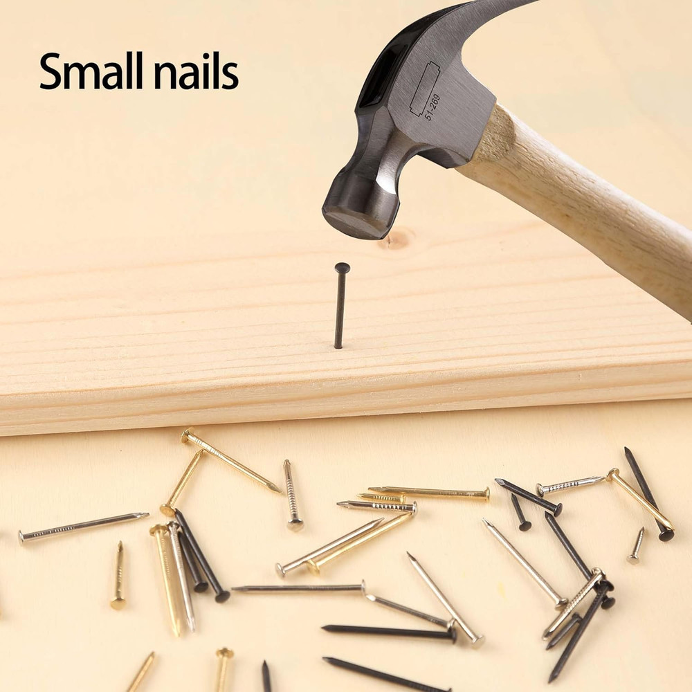 500PCS Small Nail Round Head Tiny Nails String Art Nails Hand-Made Hardware Acce