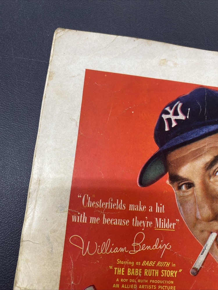 Joe Louis Vs Jersey Joe Walcott Boxing Program 1948