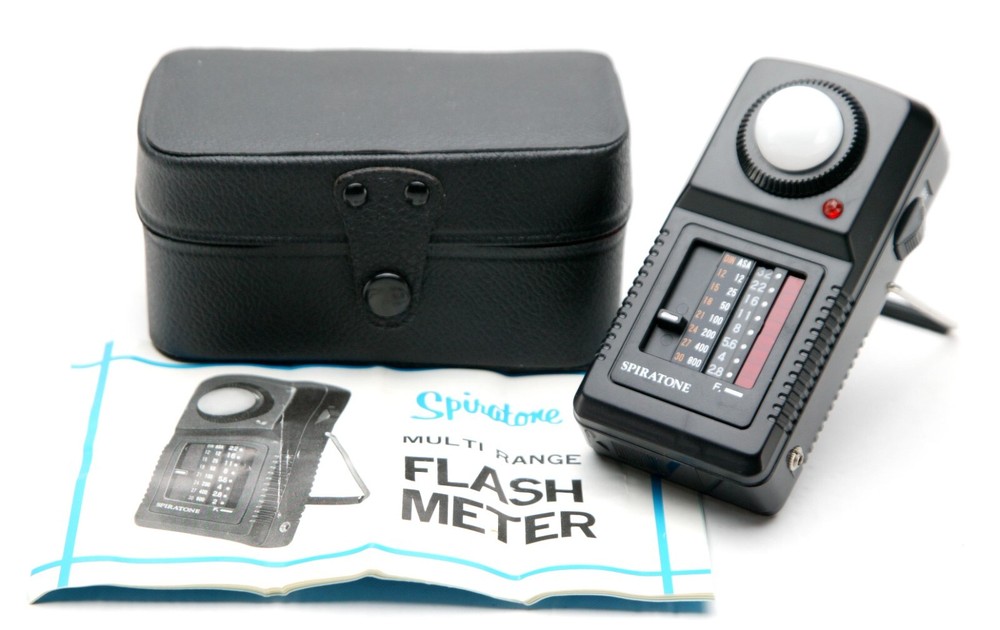 Spiratone Multi Range Electronic Flash Meter. Tested. Cheap & Good. Clean.