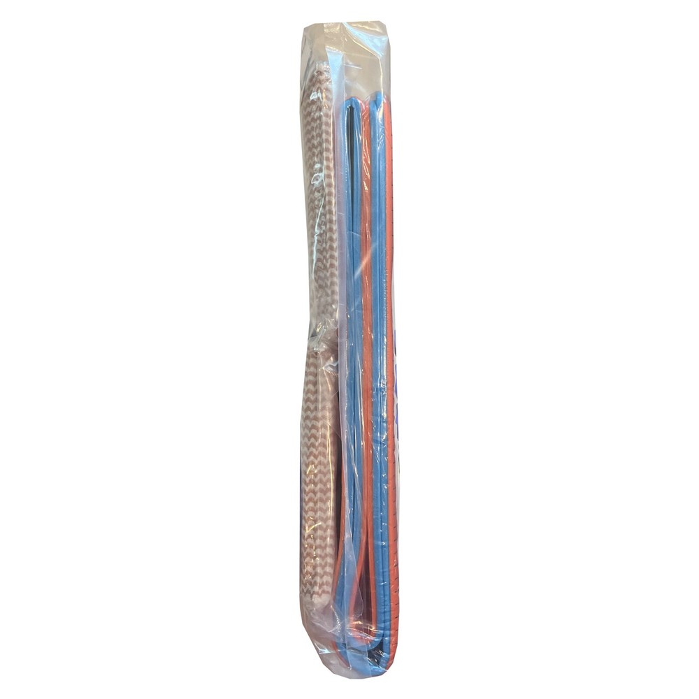 SAM Splint Combo Pack - (36" Orange/Blue Flat Splint with 4" Elastic Wraps)