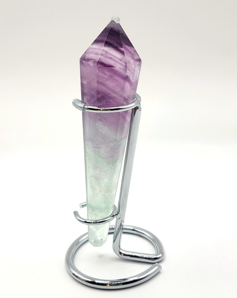 Watermelon Fluorite Wand #2- WYSIWYG