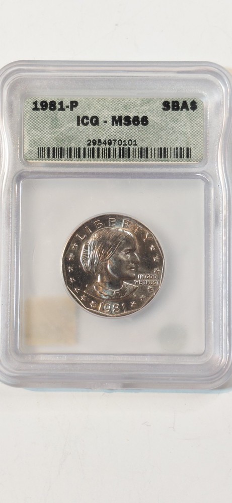 1981-P Susan B. Anthony 1$ MS66 One Dollar