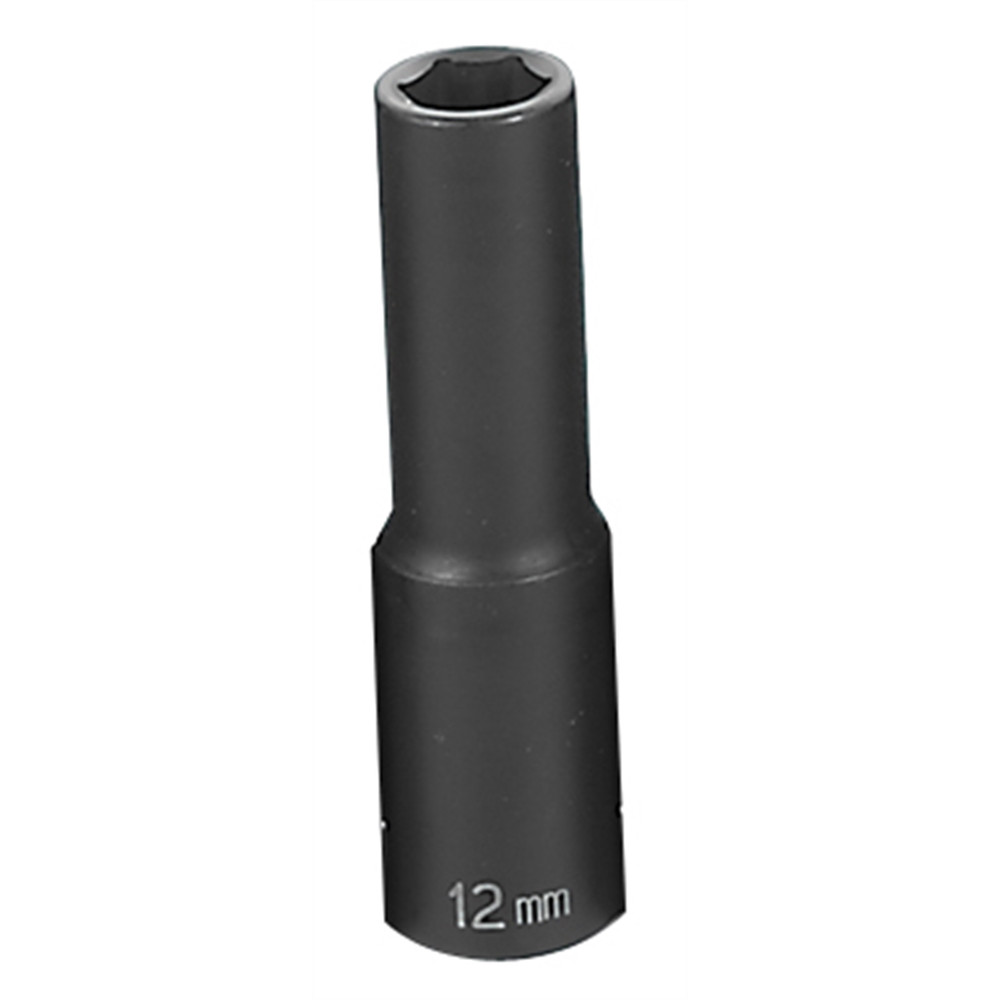 Grey Pneumatic 1/2" Drive x 12mm Deep Socket