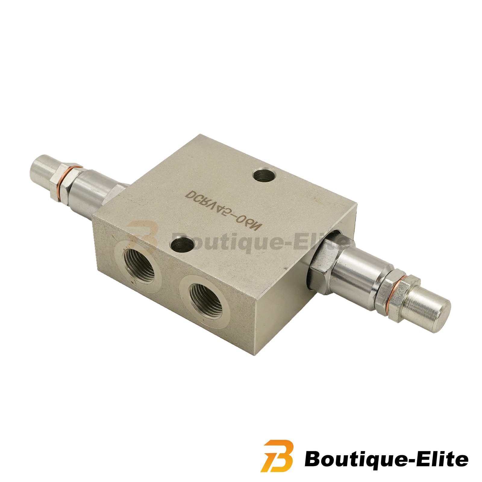 NEW Dual Crossover Hydraulic Relief Cushion Valve 3/8” NPT Ports 12 GPM Max Flow